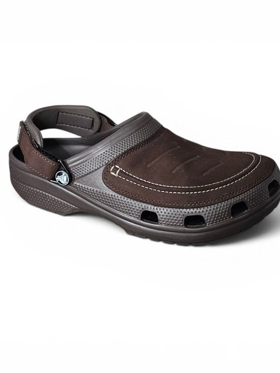 Crocs Men\'s Classic Yukon Vista II LiteRide Clogs Slip on Shoe Brown Size 8 main image 11
